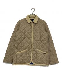 LAVENHAM（ラベンハム）の古着「キルティングジャケット/QUILTED JACKET」｜ベージュ