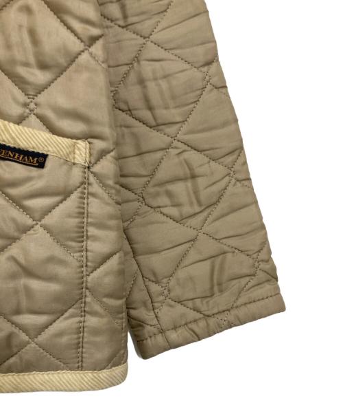 LAVENHAM（ラベンハム）LAVENHAM (ラベンハム) キルティングジャケット/QUILTED JACKET ベージュ サイズ:38の古着・服飾アイテム