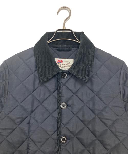 Traditional Weatherwear（トラディショナルウェザーウェア）Traditional Weatherwear (トラディショナルウェザーウェア) キルティングジャケット ブラック サイズ:38の古着・服飾アイテム