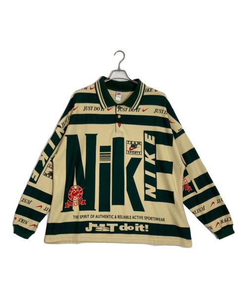 NIKE（ナイキ）NIKE (ナイキ) CACTUS (カクタス) LONG SLEEVE POLO グリーン サイズ:XLの古着・服飾アイテム