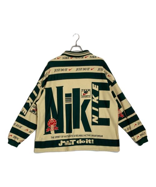 NIKE（ナイキ）NIKE (ナイキ) CACTUS (カクタス) LONG SLEEVE POLO グリーン サイズ:XLの古着・服飾アイテム
