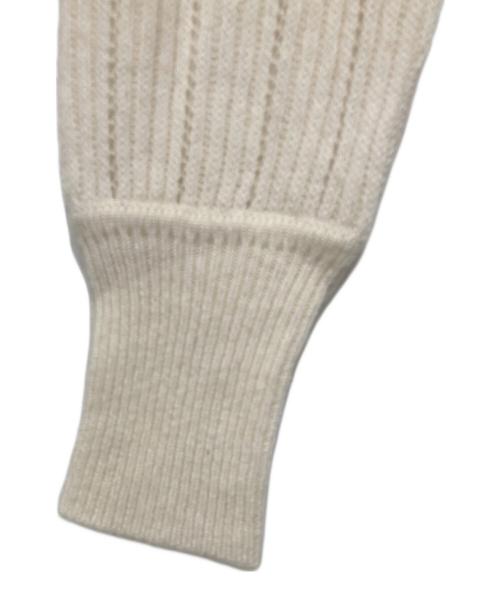 kiton（キートン）kiton (キートン) ウールシルク タートルネックニット アイボリー サイズ:40の古着・服飾アイテム