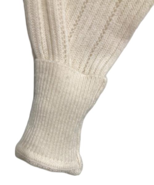 kiton（キートン）kiton (キートン) ウールシルク タートルネックニット アイボリー サイズ:40の古着・服飾アイテム