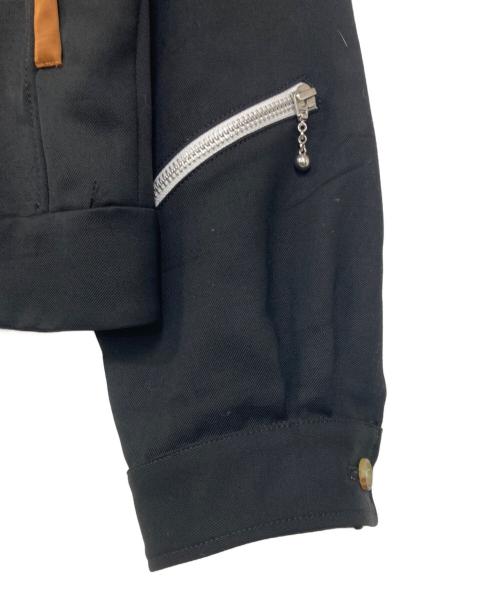 son of the cheese（（サノバチーズ））son of the cheese (（サノバチーズ）) Biker Boxy Blouson ブラック サイズ:Ｌの古着・服飾アイテム