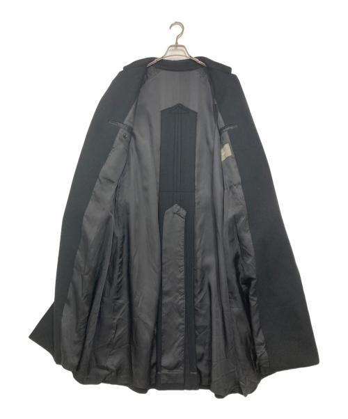 la favola（ラ ファーヴォラ）la favola (ラ ファーヴォラ) ウールラップコート ブラック サイズ:2の古着・服飾アイテム