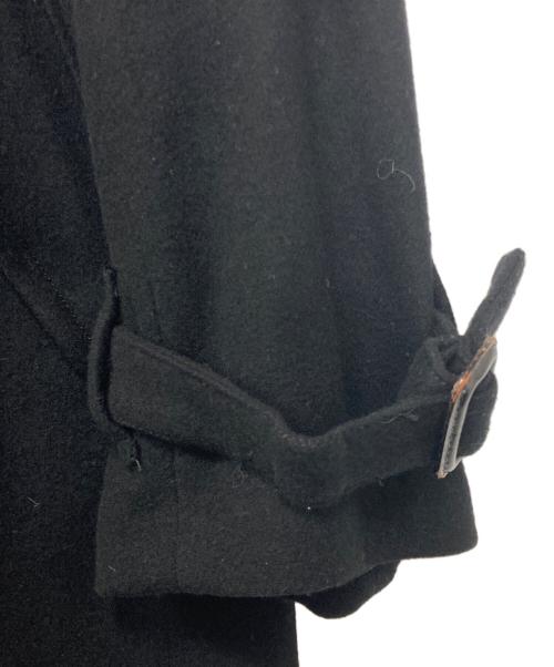 la favola（ラ ファーヴォラ）la favola (ラ ファーヴォラ) ウールラップコート ブラック サイズ:2の古着・服飾アイテム