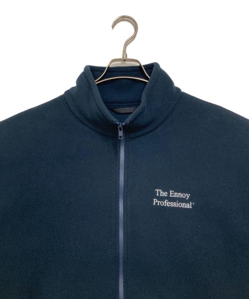 The Ennnoy Professional（ザ エンノイ プロフェッショナル）The Ennnoy Professional (ザ エンノイ プロフェッショナル) Professional FLEECE JACKET ネイビー サイズ:Ｌの古着・服飾アイテム