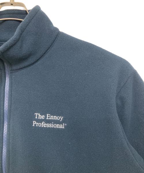The Ennnoy Professional（ザ エンノイ プロフェッショナル）The Ennnoy Professional (ザ エンノイ プロフェッショナル) Professional FLEECE JACKET ネイビー サイズ:Ｌの古着・服飾アイテム