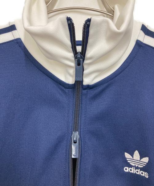 adidas（アディダス）adidas (アディダス) beckenbauer トラックジャケット ネイビー×ホワイト サイズ:XLの古着・服飾アイテム