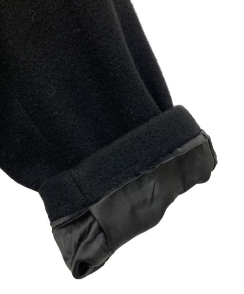 JOURNAL STANDARD relume（ジャーナルスタンダード レリューム）JOURNAL STANDARD relume (ジャーナルスタンダード レリューム) 尾州ウールショートPコート ブラック サイズ:38の古着・服飾アイテム