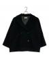 JOURNAL STANDARD relume（ジャーナルスタンダード レリューム）の古着「尾州ウールショートPコート」｜ブラック