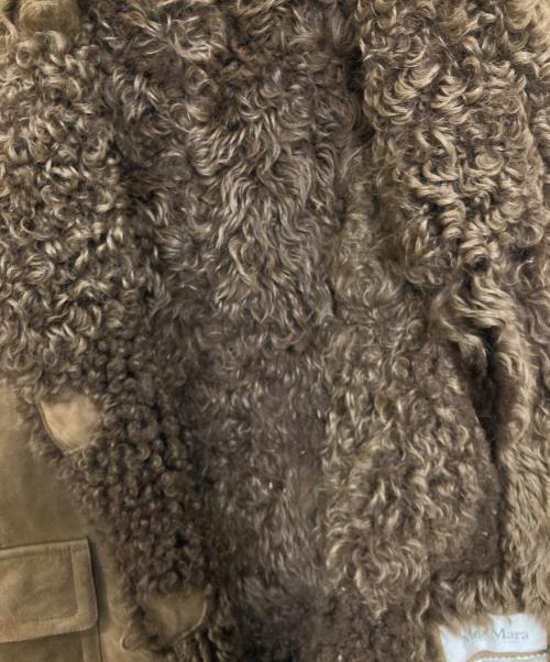 MaxMara（マックスマーラ）MaxMara (マックスマーラ) ファームートンコート ブラウン サイズ:38の古着・服飾アイテム