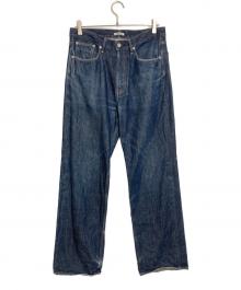 AURALEE（オーラリー）の古着「HARD TWIST DENIM 5P PANTS」｜インディゴ