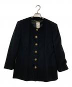 CELINEセリーヌ）の古着「金釦ジャケット」｜ブラック