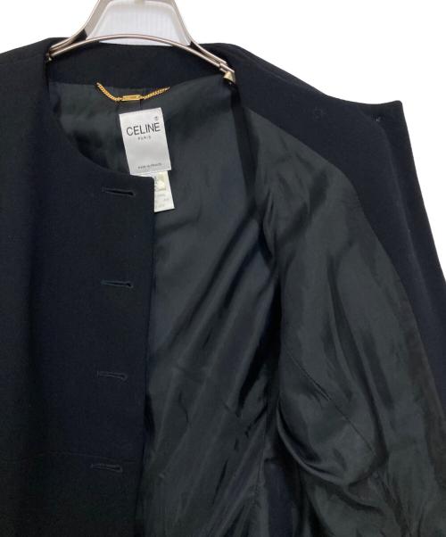 CELINE（セリーヌ）CELINE (セリーヌ) 金釦ジャケット ブラック サイズ:44の古着・服飾アイテム