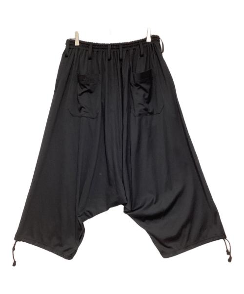 s'yte（サイト）s'yte (サイト) スムース ジャージィー バルーン サルエル パンツ ブラック サイズ:3の古着・服飾アイテム