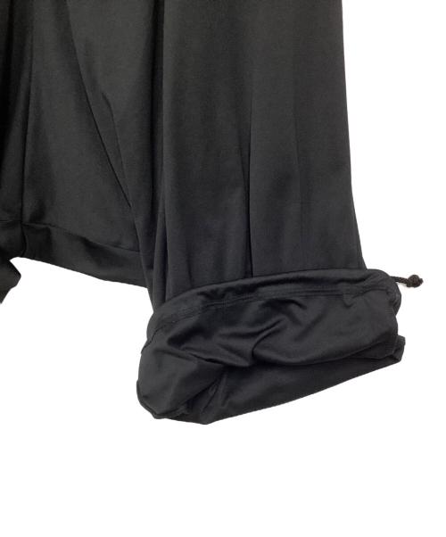 s'yte（サイト）s'yte (サイト) スムース ジャージィー バルーン サルエル パンツ ブラック サイズ:3の古着・服飾アイテム