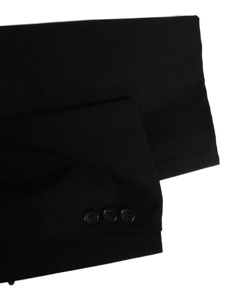 COMME des GARCONS HOMME PLUS（コムデギャルソンオムプリュス）COMME des GARCONS HOMME PLUS (コムデギャルソンオムプリュス) 段返り3B セットアップスーツ ブラック サイズ:Mの古着・服飾アイテム