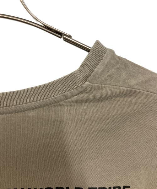 stussy（ステューシー）stussy (ステューシー) 1980 プリントTシャツ ベージュ サイズ:Mの古着・服飾アイテム