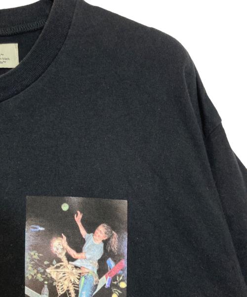 OFFWHITE（オフホワイト）OFFWHITE (オフホワイト) プリントTシャツ ブラック サイズ:Ｍの古着・服飾アイテム
