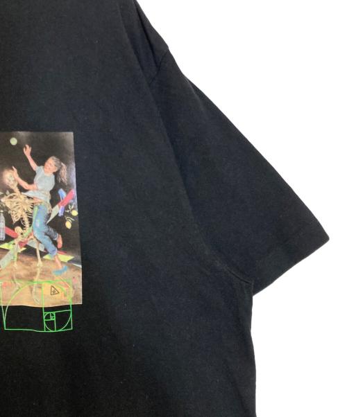 OFFWHITE（オフホワイト）OFFWHITE (オフホワイト) プリントTシャツ ブラック サイズ:Ｍの古着・服飾アイテム