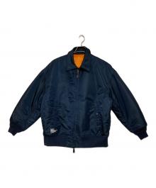 FreshService（フレッシュサービス）の古着「FLIGHT NYLON REVERSIBLE SWING TOP BLOUSON」｜ネイビー