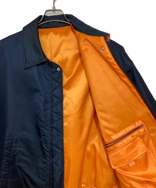 FreshService（フレッシュサービス）FreshService (フレッシュサービス) FLIGHT NYLON REVERSIBLE SWING TOP BLOUSON ネイビー サイズ:Mの古着・服飾アイテム