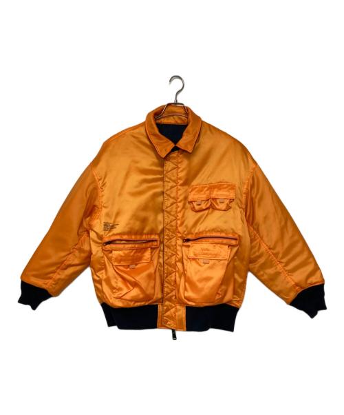 FreshService（フレッシュサービス）FreshService (フレッシュサービス) FLIGHT NYLON REVERSIBLE SWING TOP BLOUSON ネイビー サイズ:Mの古着・服飾アイテム