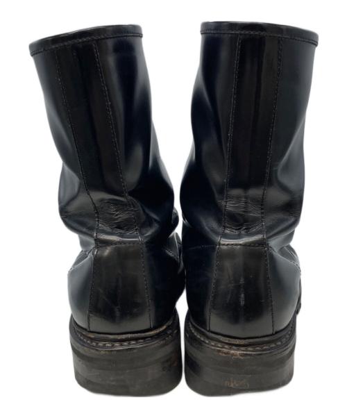 SUB-AGE.（サベージ）SUB-AGE. (サベージ) KIDS LOVE GAITE (キッズラブゲイト) ジップアップブーツ ブラック サイズ:7 1/2の古着・服飾アイテム