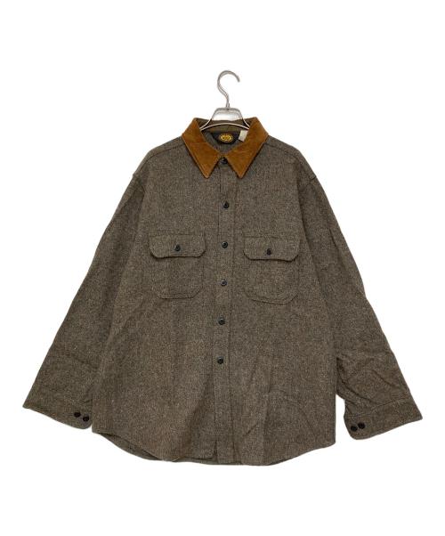WOOLRICH（ウールリッチ）WOOLRICH (ウールリッチ) 80sシャツジャケット グレー サイズ:XLの古着・服飾アイテム