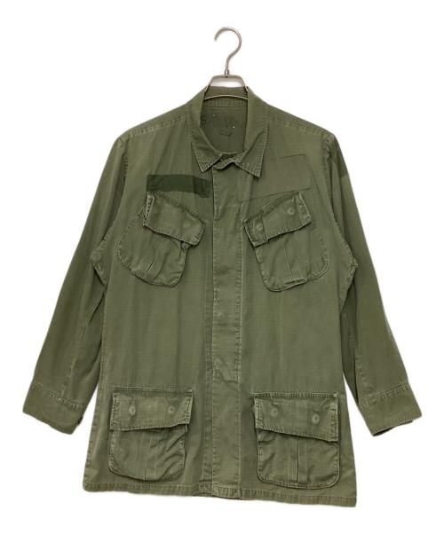 US ARMY（ユーエスアーミー）US ARMY (ユーエスアーミー) ジャングルファティーグジャケット カーキ サイズ:タグ欠損の古着・服飾アイテム