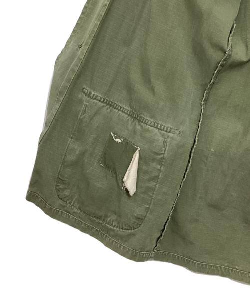 US ARMY（ユーエスアーミー）US ARMY (ユーエスアーミー) ジャングルファティーグジャケット カーキ サイズ:タグ欠損の古着・服飾アイテム