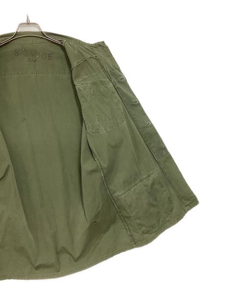 US ARMY（ユーエスアーミー）US ARMY (ユーエスアーミー) ジャングルファティーグジャケット カーキ サイズ:タグ欠損の古着・服飾アイテム