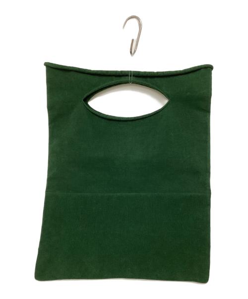 me ISSEY MIYAKE（ミーイッセイ ミヤケ）me ISSEY MIYAKE (ミーイッセイ ミヤケ) コンブバッグ グリーンの古着・服飾アイテム