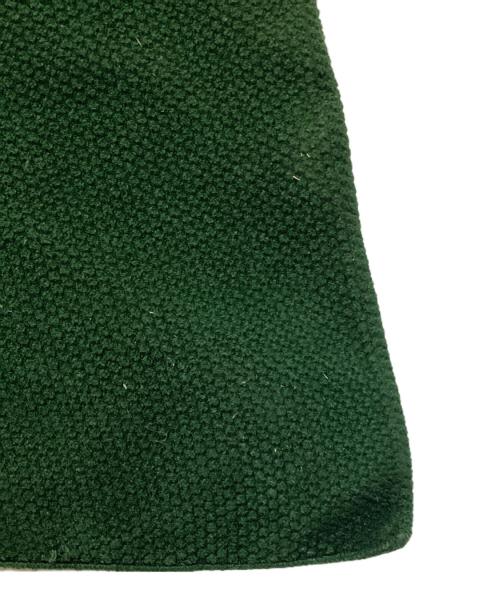 me ISSEY MIYAKE（ミーイッセイ ミヤケ）me ISSEY MIYAKE (ミーイッセイ ミヤケ) コンブバッグ グリーンの古着・服飾アイテム