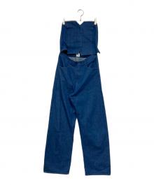 6(ROKU) BEAUTY&YOUTH（ロク ビューティーアンドユース）の古着「デニム ビスチェ オールインワン」｜インディゴ