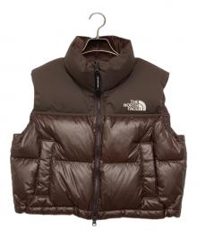 THE NORTH FACE（ザ ノース フェイス）の古着「ノベルティ ヌプシ ダウンベスト」｜ブラウン