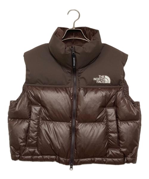 THE NORTH FACE（ザ ノース フェイス）THE NORTH FACE (ザ ノース フェイス) ノベルティ ヌプシ ダウンベスト ブラウン サイズ:Ｍの古着・服飾アイテム