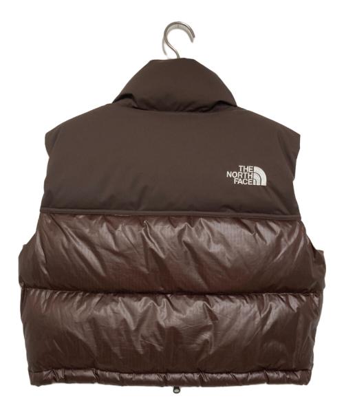 THE NORTH FACE（ザ ノース フェイス）THE NORTH FACE (ザ ノース フェイス) ノベルティ ヌプシ ダウンベスト ブラウン サイズ:Ｍの古着・服飾アイテム