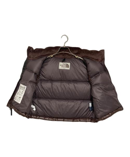 THE NORTH FACE（ザ ノース フェイス）THE NORTH FACE (ザ ノース フェイス) ノベルティ ヌプシ ダウンベスト ブラウン サイズ:Ｍの古着・服飾アイテム