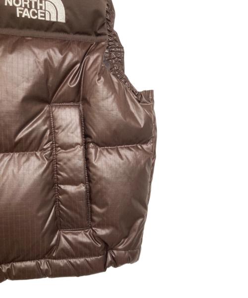 THE NORTH FACE（ザ ノース フェイス）THE NORTH FACE (ザ ノース フェイス) ノベルティ ヌプシ ダウンベスト ブラウン サイズ:Ｍの古着・服飾アイテム