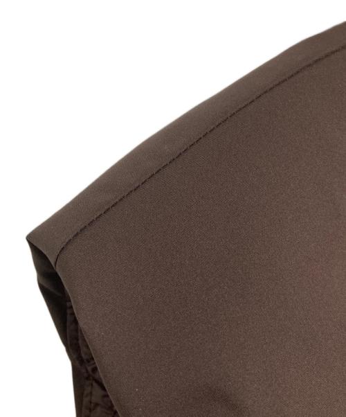 THE NORTH FACE（ザ ノース フェイス）THE NORTH FACE (ザ ノース フェイス) ノベルティ ヌプシ ダウンベスト ブラウン サイズ:Ｍの古着・服飾アイテム