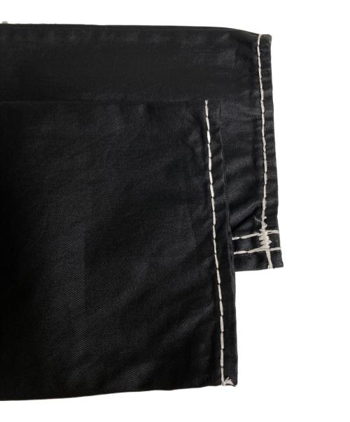 TRUE RELIGION（トゥルー レリジョン）TRUE RELIGION (トゥルー レリジョン) BOBBY SUPER T COATED BAGGY JEAN 32 ブラック サイズ:34の古着・服飾アイテム