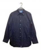 PENDLETONペンドルトン）の古着「エルボーパッチシャツ」｜ブラック