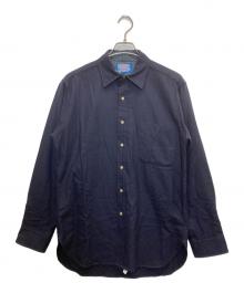 PENDLETON（ペンドルトン）の古着「エルボーパッチシャツ」｜ブラック