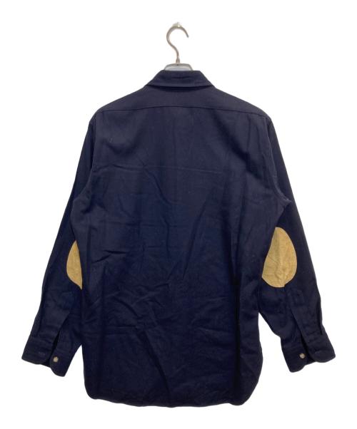 PENDLETON（ペンドルトン）PENDLETON (ペンドルトン) エルボーパッチシャツ ブラック サイズ:Mの古着・服飾アイテム