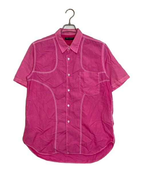 COMME des GARCONS HOMME（コムデギャルソン オム）COMME des GARCONS HOMME (コムデギャルソン オム) 半袖シャツ レッド サイズ:Sの古着・服飾アイテム