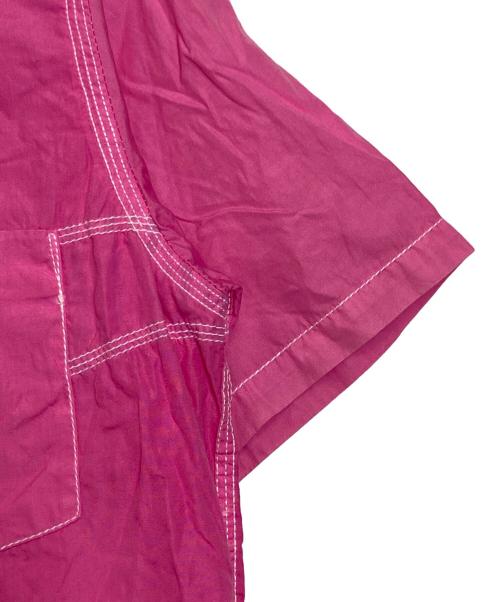 COMME des GARCONS HOMME（コムデギャルソン オム）COMME des GARCONS HOMME (コムデギャルソン オム) 半袖シャツ レッド サイズ:Sの古着・服飾アイテム
