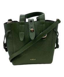 FURLA（フルラ）の古着「2WAYバッグ」｜グリーン