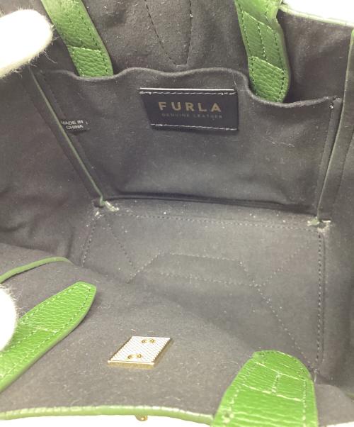 FURLA（フルラ）FURLA (フルラ) 2WAYバッグ グリーンの古着・服飾アイテム